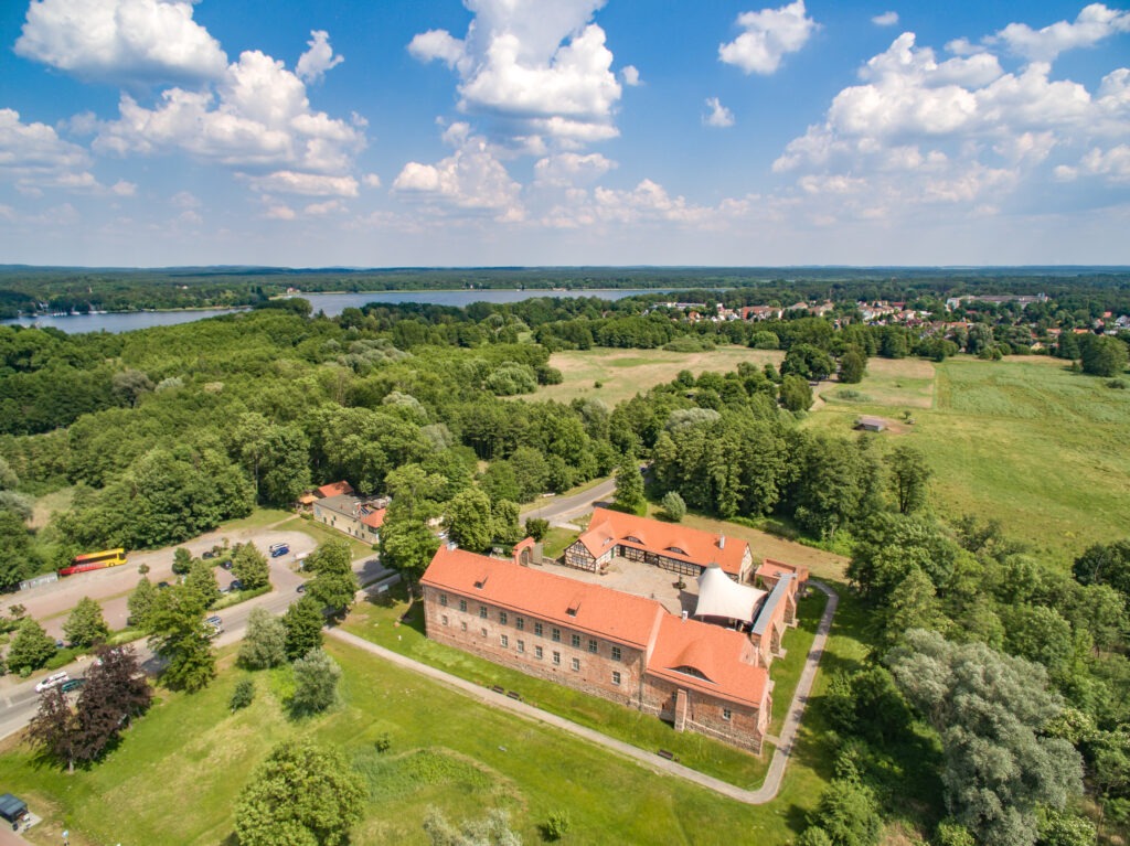 Luftbild Burg Storkow
